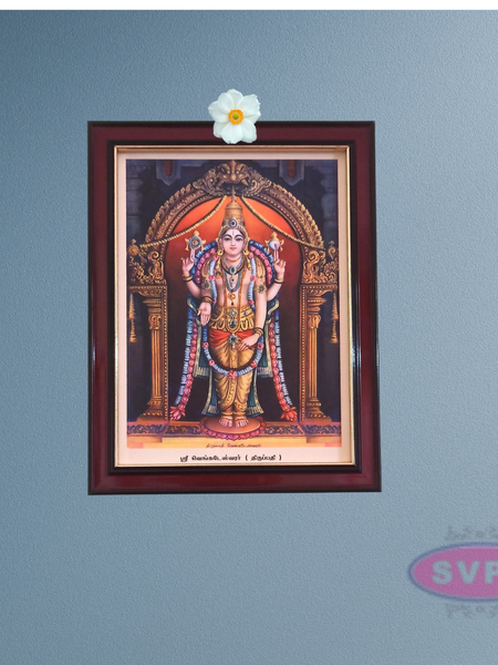 Thirupathi Venkateswara Antique Photo Frame