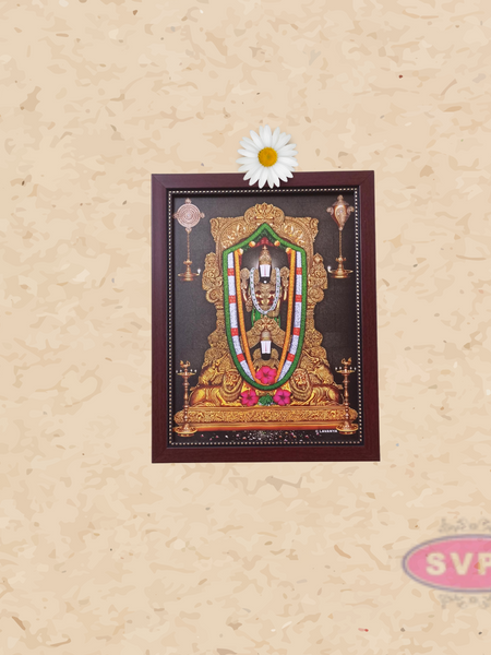 Tirumala Sri Venkateswara Swamy Balaji Perumal Photo Frame
