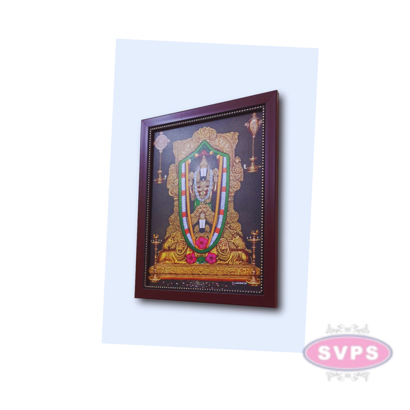 Tirumala Sri Venkateswara Swamy Balaji Perumal Photo Frame