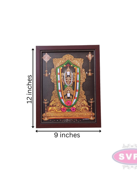 Tirumala Sri Venkateswara Swamy Balaji Perumal Photo Frame