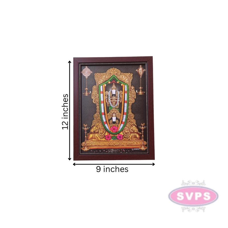 Tirumala Sri Venkateswara Swamy Balaji Perumal Photo Frame