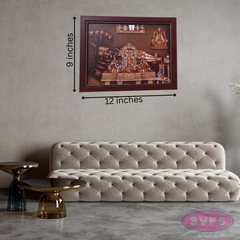 Tiruparkadal Ranganathar With Thayar Photo Frame