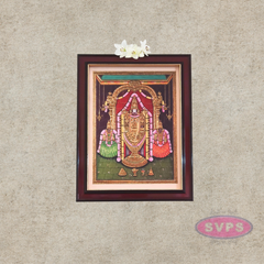 Tirupathi Srinivasa Perumal with Sri Devi and Bhoomi Devi  Photo Frame
