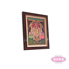 Tirupathi Srinivasa Perumal with Sri Devi and Bhoomi Devi  Photo Frame