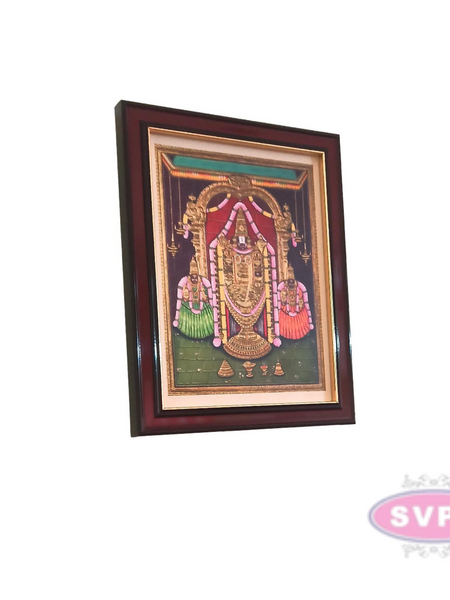 Tirupathi Srinivasa Perumal with Sri Devi and Bhoomi Devi  Photo Frame