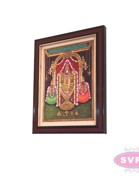 Tirupathi Srinivasa Perumal with Sri Devi and Bhoomi Devi  Photo Frame