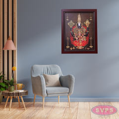 Tirupathi Venkateshwara Perumal With Lakshmi Photo Frame