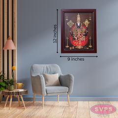 Tirupathi Venkateshwara Perumal With Lakshmi Photo Frame