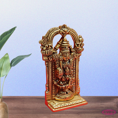 Brass Tirupati  Venkateshvara Perumal With Lakshmi Thayar