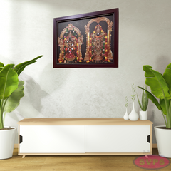 Tirupati Srinivasa Perumal With Thayar Photo Frame