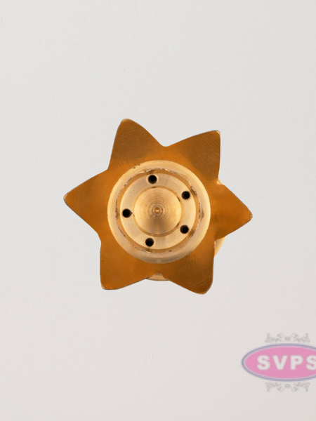 Traditional Brass Floral Shape Agarbatti / Incense Sticks Holder