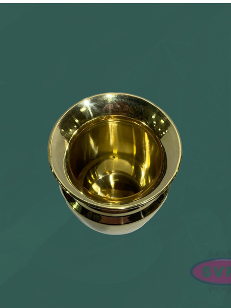 Traditional Brass Pooja Kalash Pot / Sombu