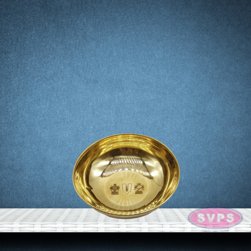 Traditional Brass Pooja Bowl