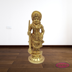 Brass Udupi Krishna Idol – Sri Krishna Standing Statue for Pooja Room