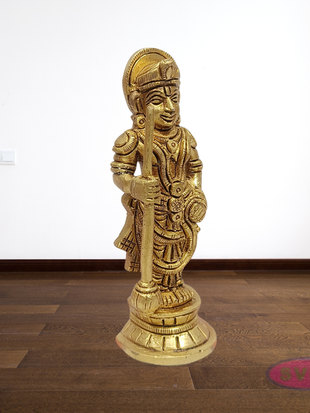 Brass Udupi Krishna Idol – Sri Krishna Standing Statue for Pooja Room