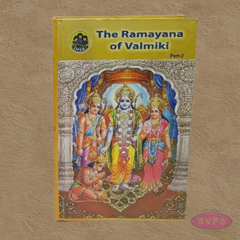 The Ramayana of Valmiki (Part 1 & 2) – English Translation – Illustrated Hardcover Edition
