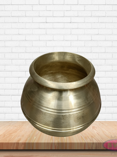 Pure Vengala Panai – Traditional Brass Cooking Pot