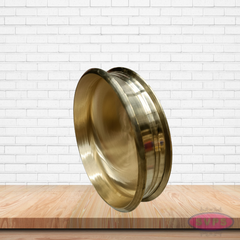 Pure Vengala Uruli – Traditional Brass Cooking & Pooja Bowl