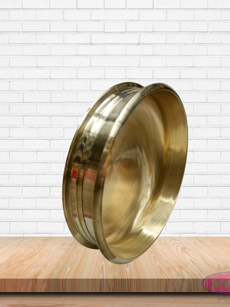 Pure Vengala Uruli – Traditional Brass Cooking & Pooja Bowl