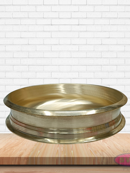 Pure Vengala Uruli – Traditional Brass Cooking & Pooja Bowl