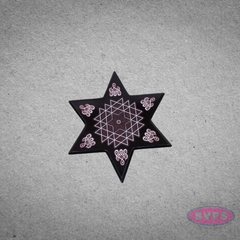 Premium Wooden Star Pooja Stool for Festivals