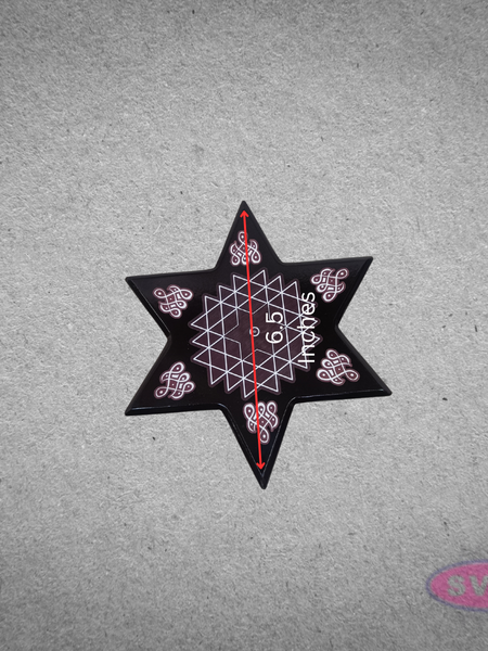 Premium Wooden Star Pooja Stool for Festivals