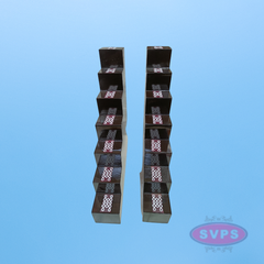 Wooden 7 Step Deity Stand For Lamp Decoration