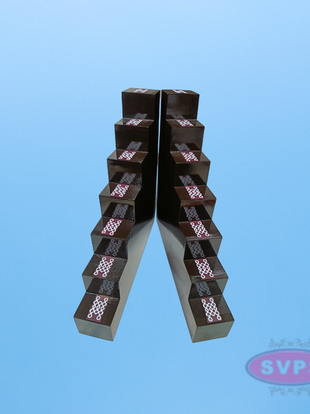 Wooden 7 Step Deity Stand For Lamp Decoration