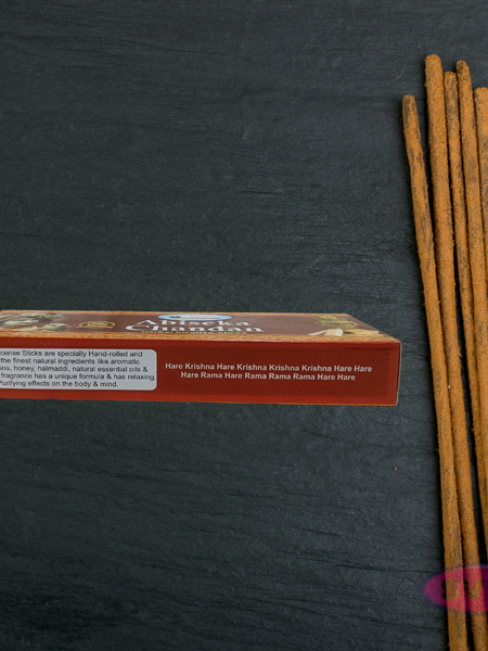 Handrolled Abiseka Chandan Agarbatti – Herbal Incense Sticks for Meditation, Puja & Relaxation
