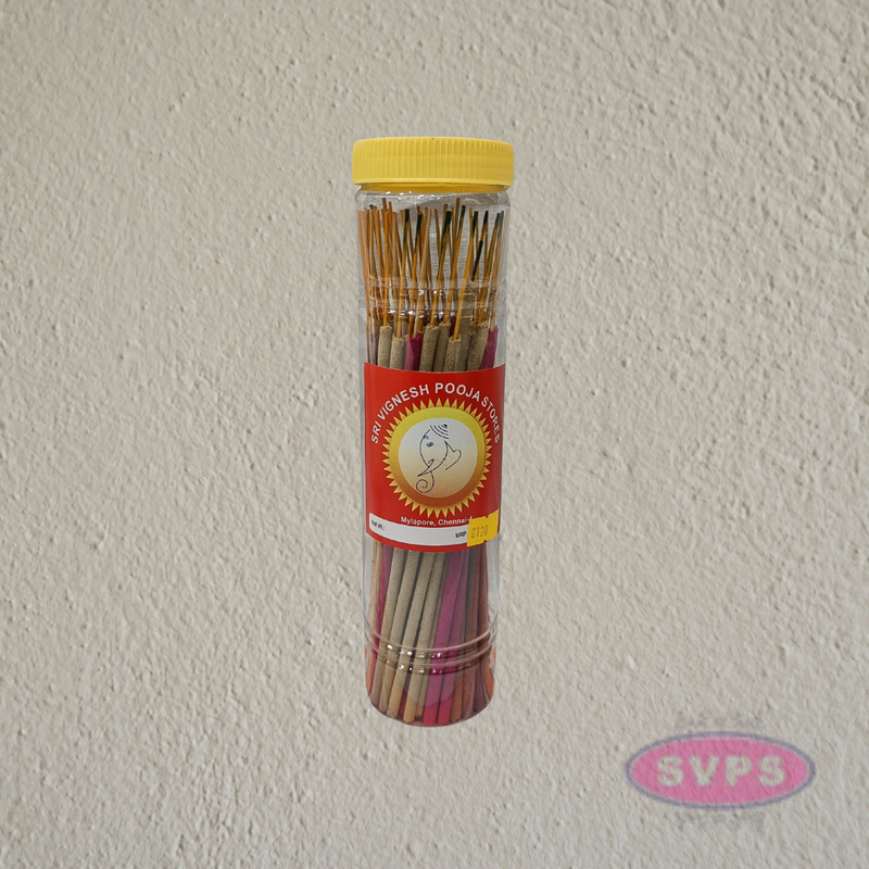 Sri Vignesh Pooja Store 4 in 1 Incense Sticks Jar for Daily Pooja