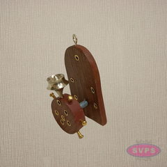 Hanging Agarbatti Stand – Incense Stick Holder with Ash Catcher for Home & Pooja Room