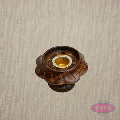 Wooden Painted Dhoop Cone Incense Holder – Handcrafted Decorative Burner for Pooja & Home