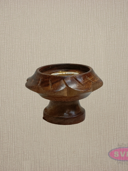 Wooden Painted Dhoop Cone Incense Holder – Handcrafted Decorative Burner for Pooja & Home