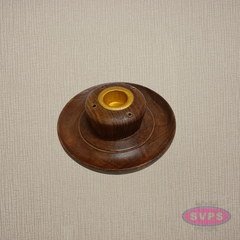 Wooden Agarbatti & Dhoop Stand Holder – Handcrafted Incense Stick Burner for Home & Pooja Room