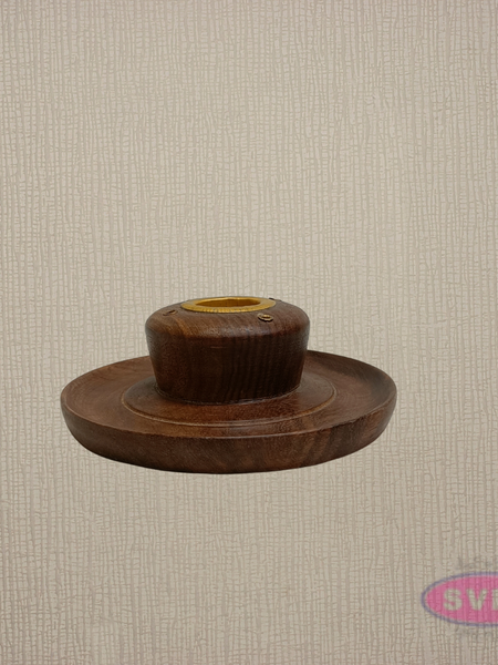 Wooden Agarbatti & Dhoop Stand Holder – Handcrafted Incense Stick Burner for Home & Pooja Room
