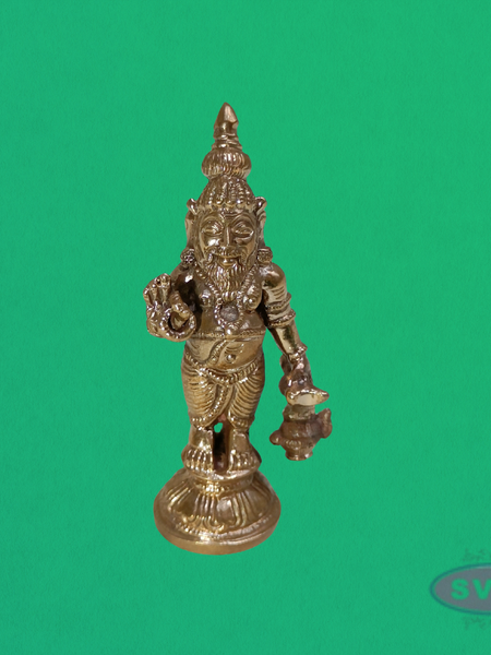 Handcrafted Panchalogha Agasthiyar Idol – Revered Siddhar & Sage