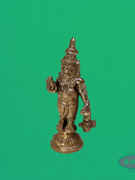 Handcrafted Panchalogha Agasthiyar Idol – Revered Siddhar & Sage
