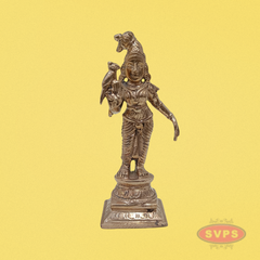 Panchalogam Andal Statue / 4 Inches