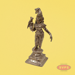 Panchalogam Andal Statue / 4 Inches