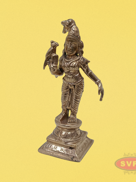 Panchalogam Andal Statue / 4 Inches