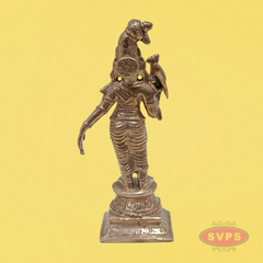 Panchalogam Andal Statue / 4 Inches