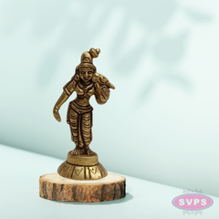 Sri Andal (Godha Devi) Brass Idol Standing Statue for Pooja