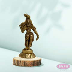 Sri Andal (Godha Devi) Brass Idol Standing Statue for Pooja