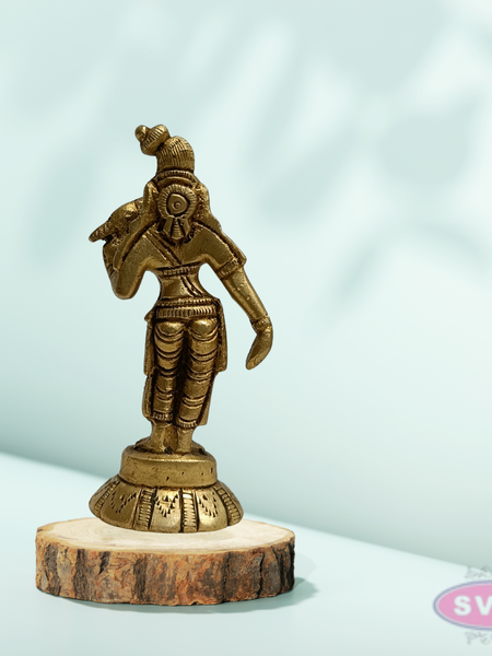 Sri Andal (Godha Devi) Brass Idol Standing Statue for Pooja