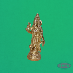 Handcrafted Panchalogha Andal Idol – Divine Vaishnava Goddess