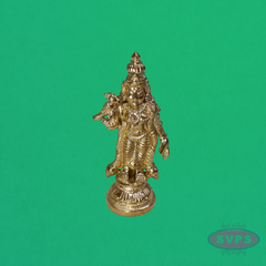 Handcrafted Panchalogha Andal Idol – Divine Vaishnava Goddess