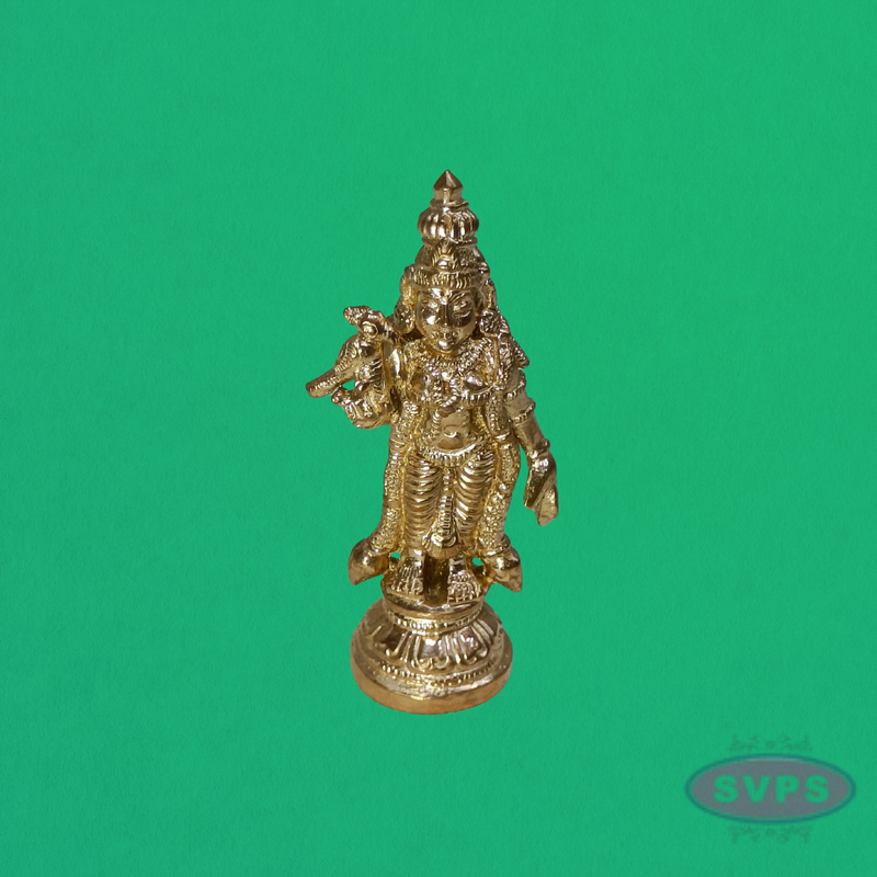 Handcrafted Panchalogha Andal Idol – Divine Vaishnava Goddess