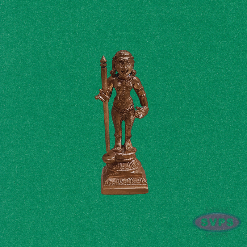 Traditional Panchaloga Palani Andavar Statue – Antique Finish Lord Murugan Idol