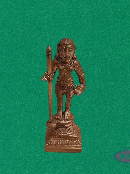 Traditional Panchaloga Palani Andavar Statue – Antique Finish Lord Murugan Idol