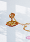 Brass Peacock / Annam Hanging Lamp